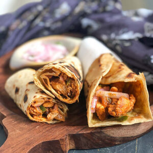 Double Egg Kathi Roll